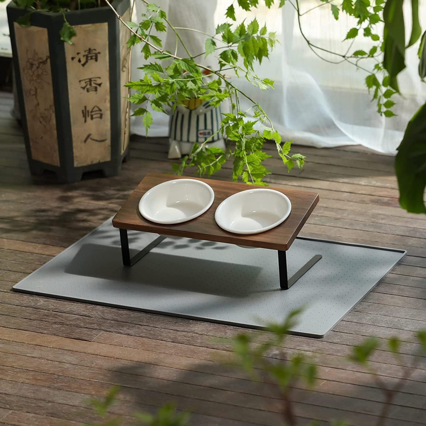 Ceramic Pet Bowl Set (2-Pack) for CC50/CC70/CC80 | Microwave & Dishwasher Safe | 5.4" Wide