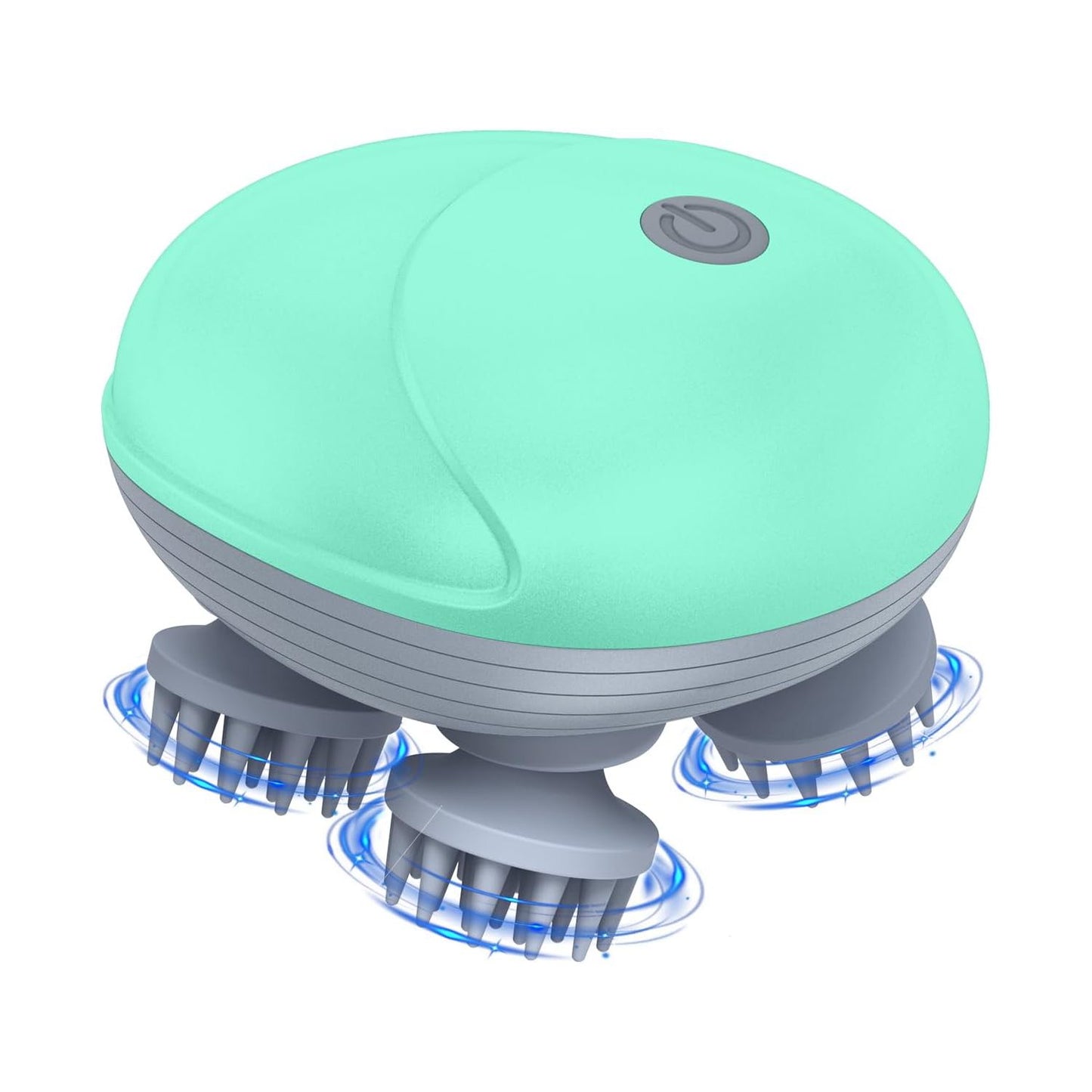 Electric Pet Massager with 4 Massage Heads - Relieves Muscle Stiffness, Promotes Relaxation & Bonding