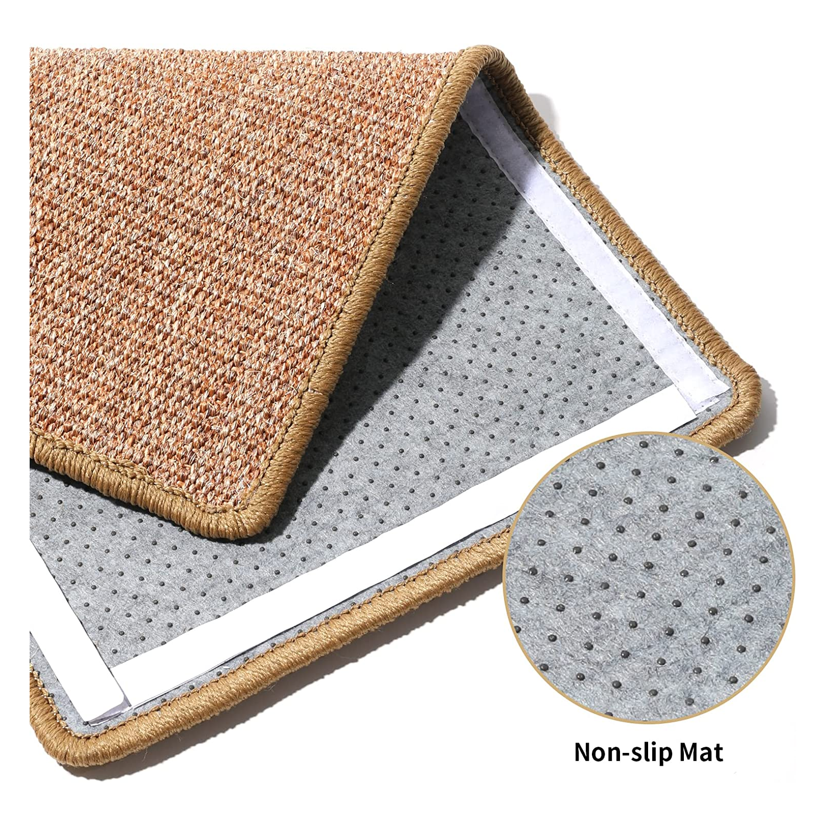 Sisal Cat Scratching Mat - Multi-Functional, Anti-Slip Protector for Furniture & Carpets (23.6" x 15.7")