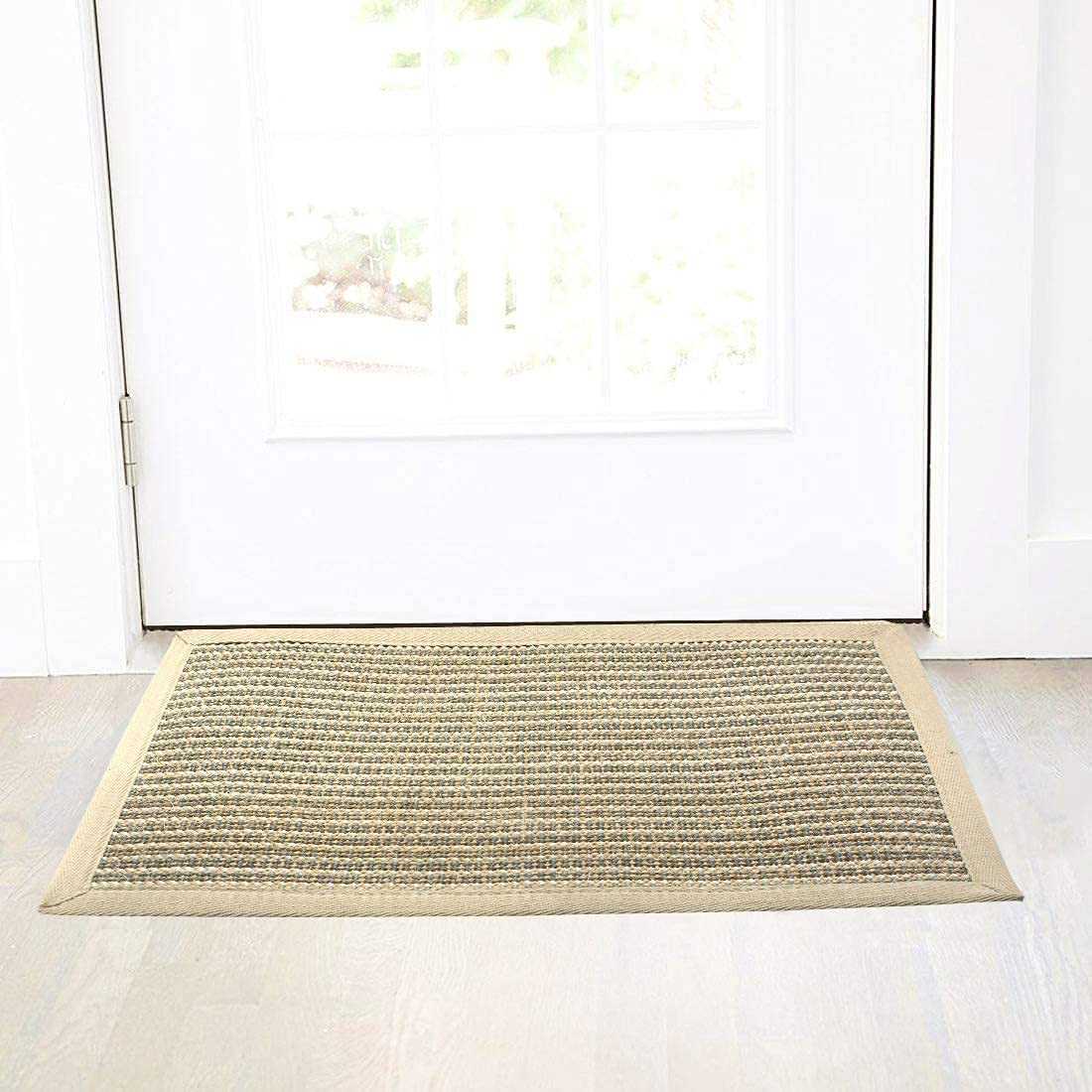 Thickened Natural Sisal Cat Scratching Mat - 23.6" x 15.7", Anti-Skid & Multi-Use for Carpet & Sofa Protection