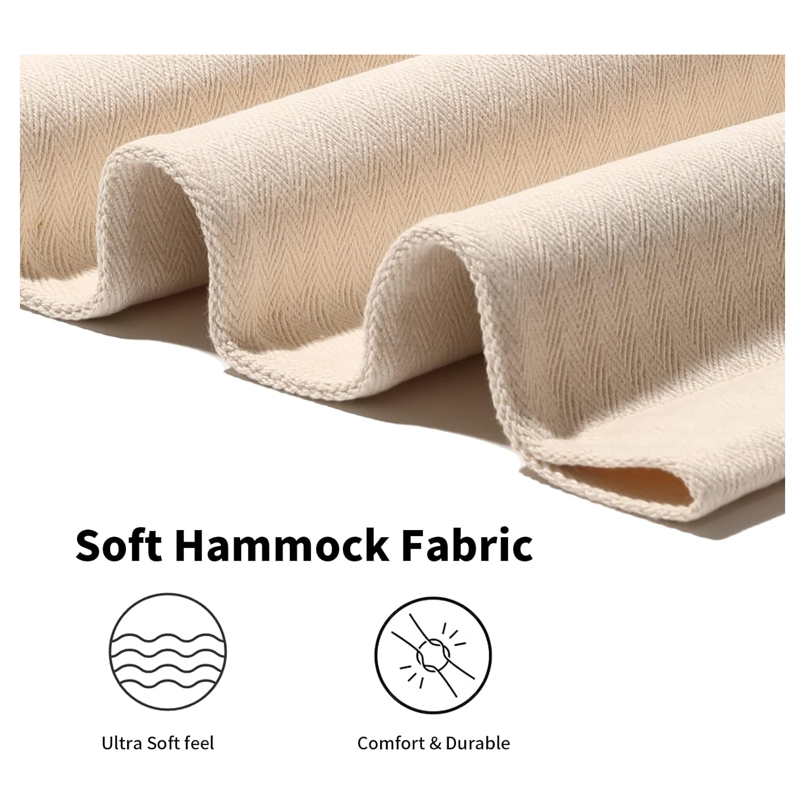 Cat Hammock Replacement Fabric (2 Pack) - White Canvas - Compatible with Specific Wall Hammocks