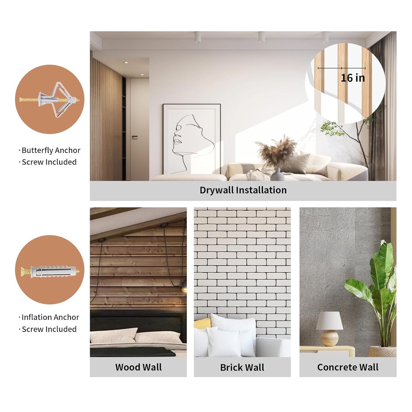 Wooden Cat Wall Climber with Scratching Posts - Four Steps, Space-Saving Design