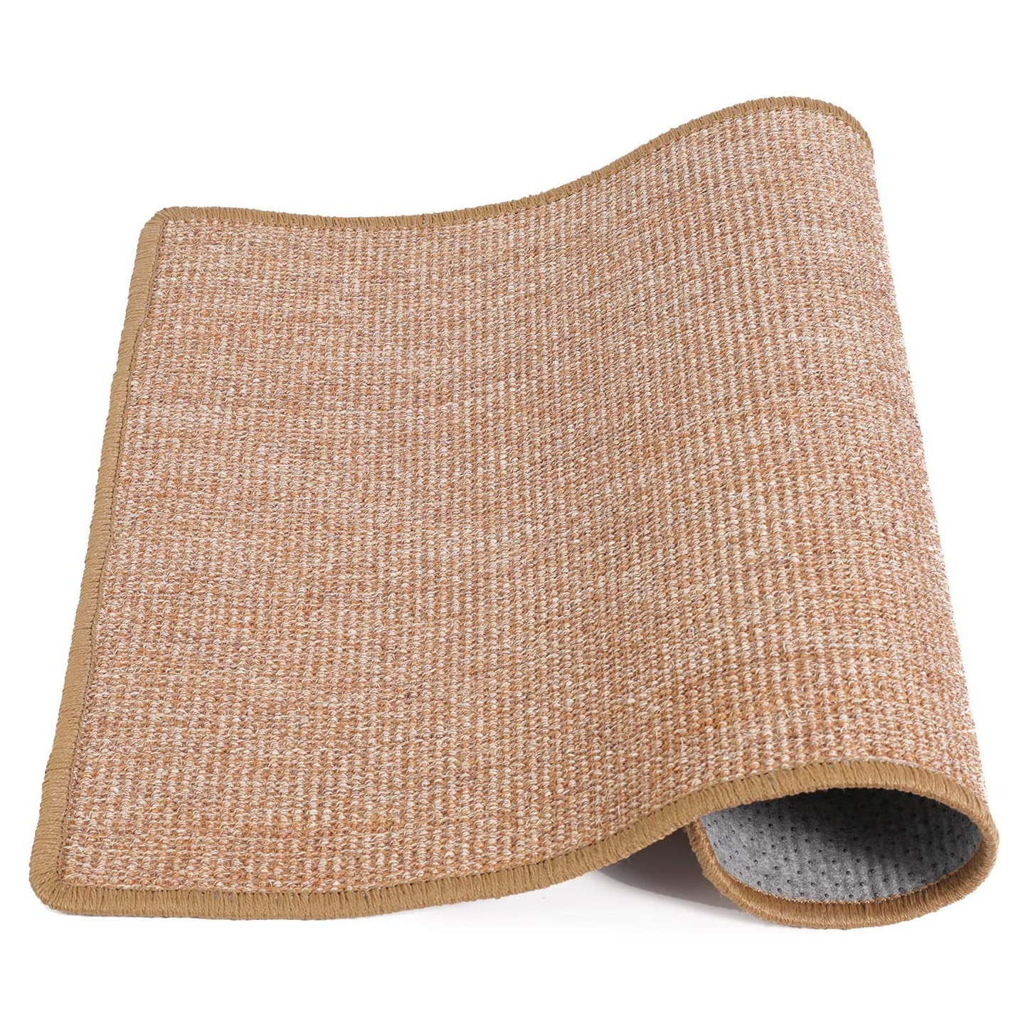 Large Natural Sisal Cat Scratcher Mat - 23.6" x 31.5" - Protect Furniture & Carpets