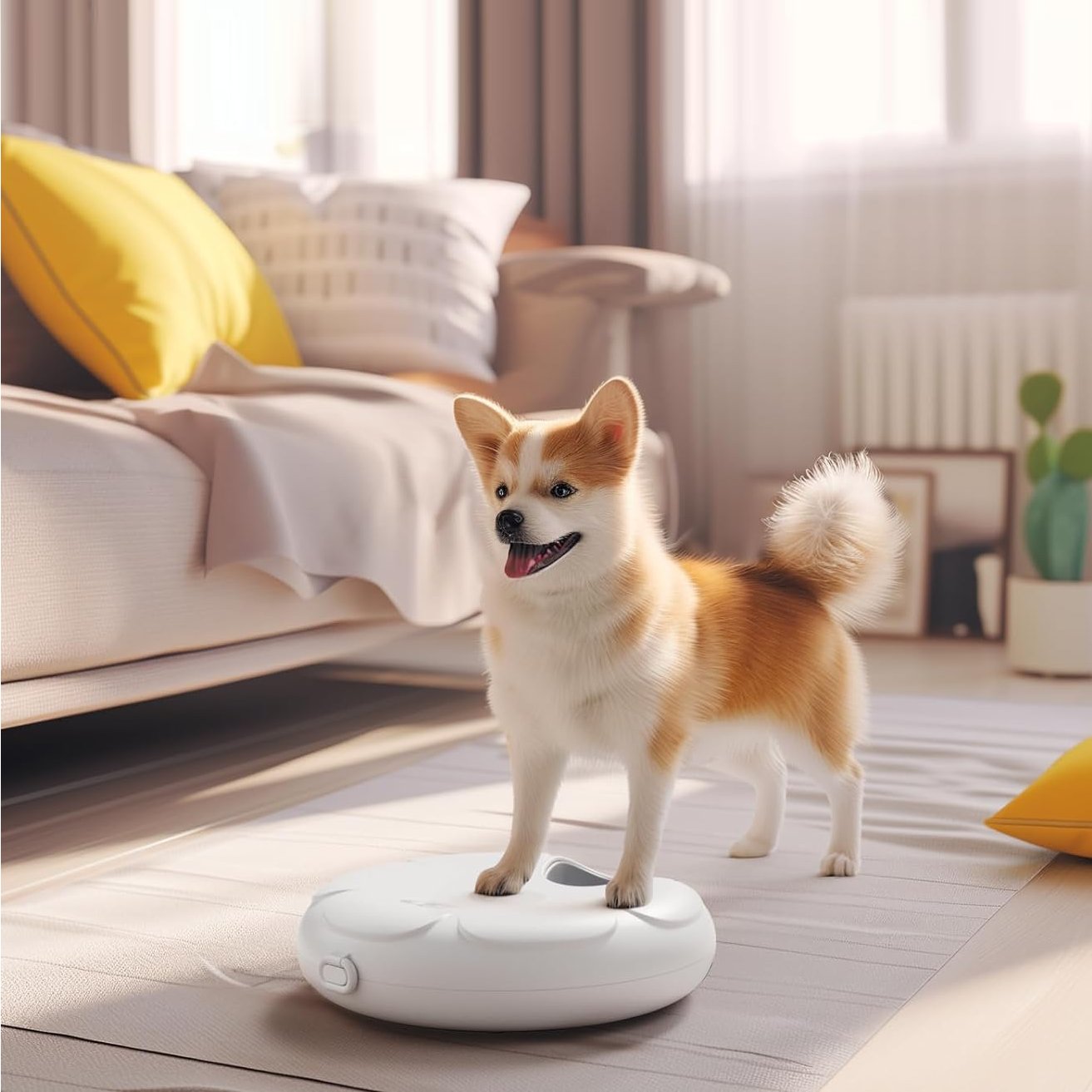 Cordless 6-Meal Automatic Pet Feeder with Ice Packs for Wet and Dry Food, Programmable Timer & Low Battery Indicator