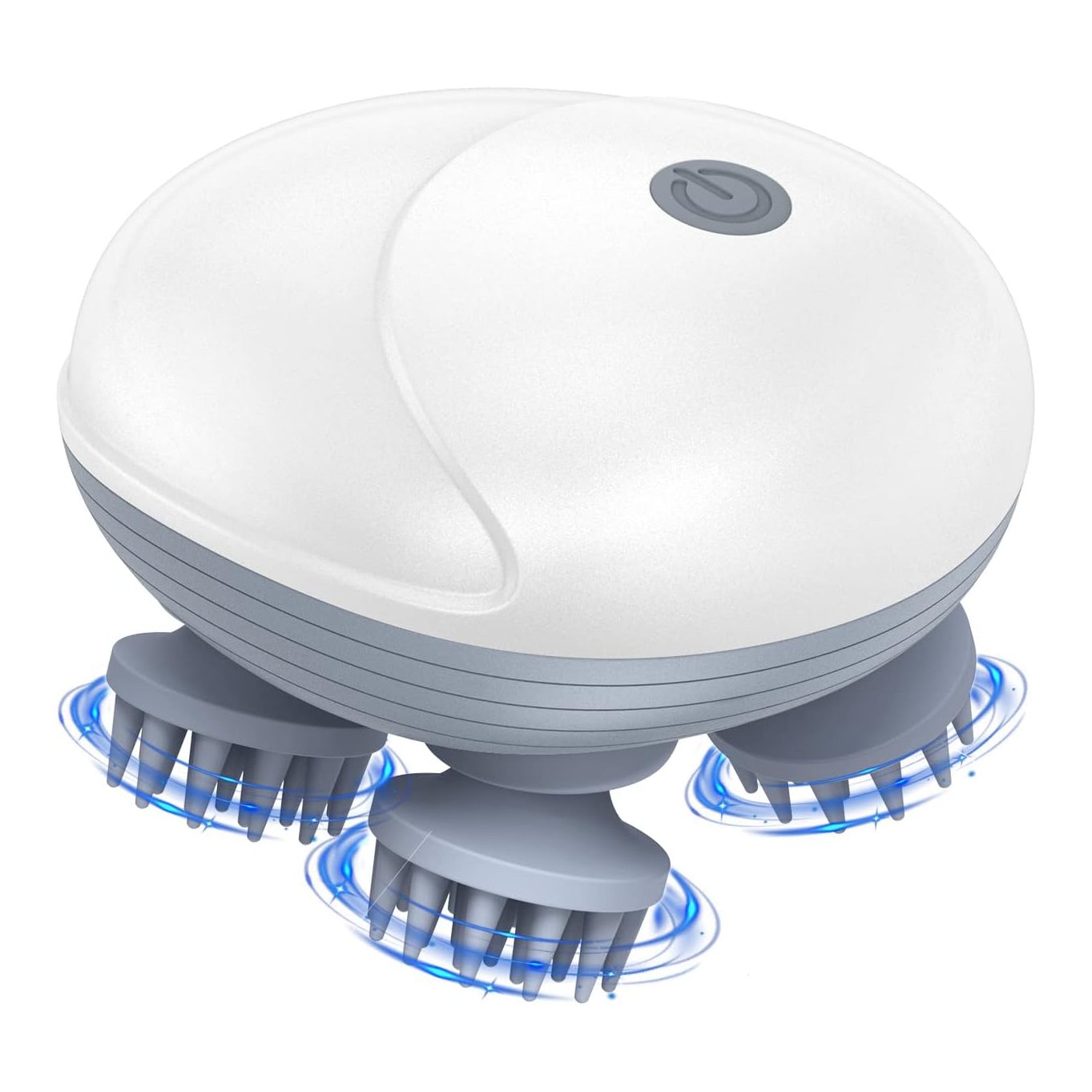 Electric Pet Massager with 4 Massage Heads - Relieves Muscle Stiffness, Promotes Relaxation & Bonding