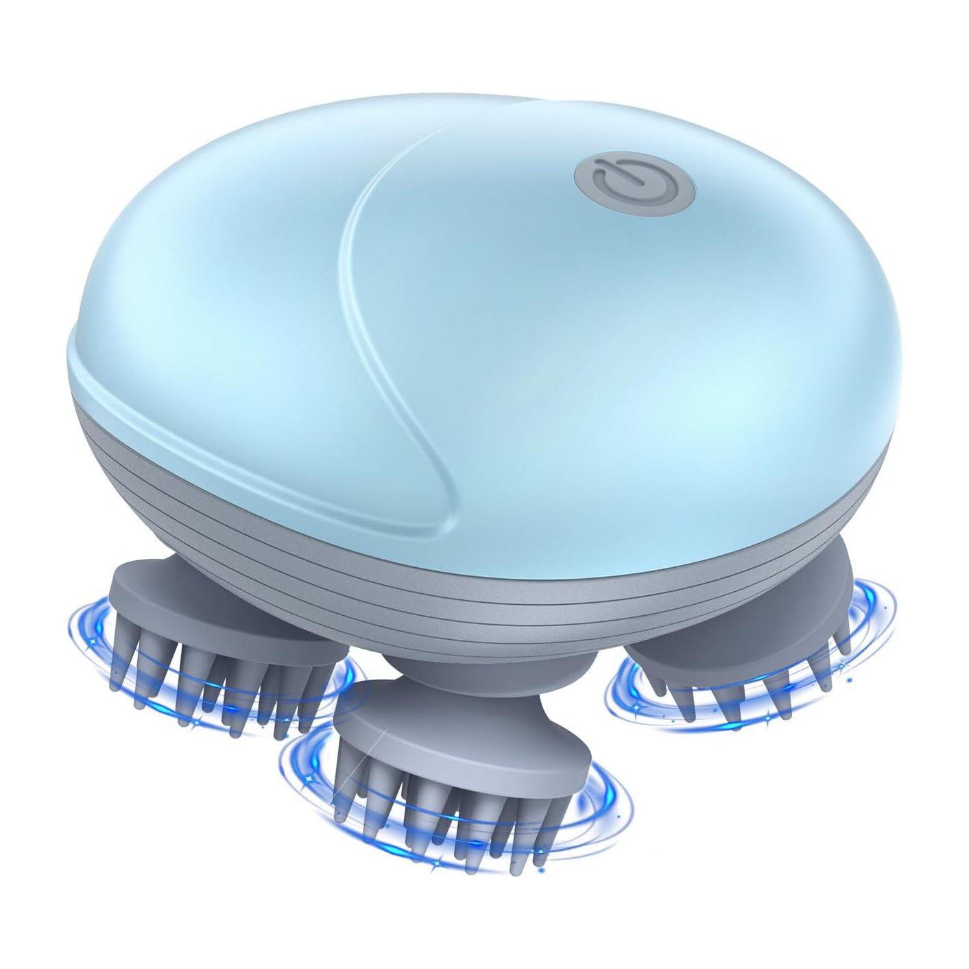 Electric Pet Massager with 4 Massage Heads - Relieves Muscle Stiffness, Promotes Relaxation & Bonding